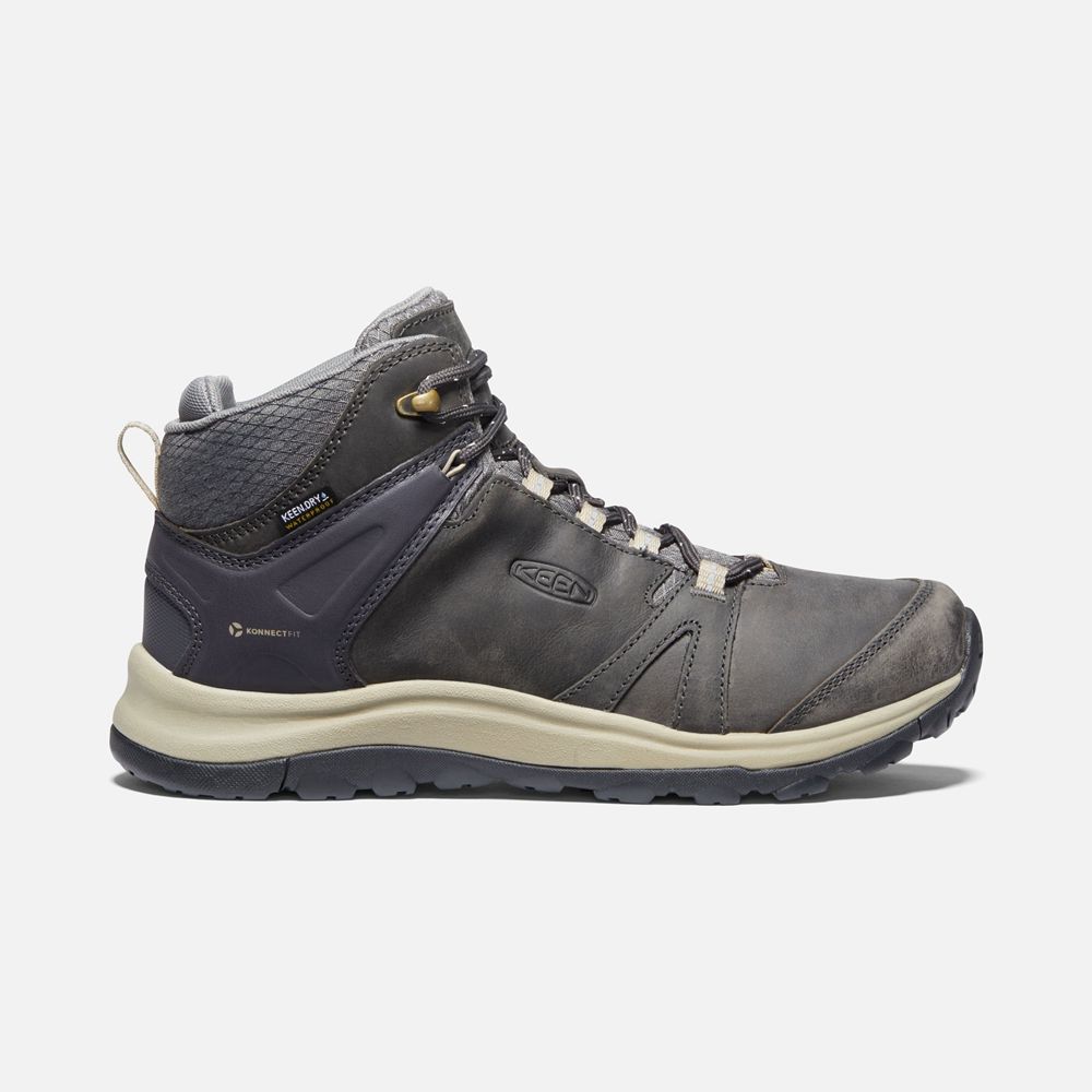 Keen Outdoor Bot Kadın Koyu Gri - Terradora Ii Deri Waterproof - Türkiye XZWV34258